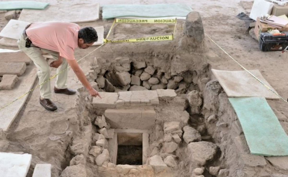 Ofrenda de consagración fue descubierta en el Gran Basamento de Tlatelolco