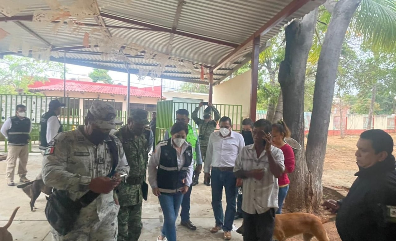 Despliegan más de 9 mil elementos de seguridad en Oaxaca ante llegada de huracán Agatha 