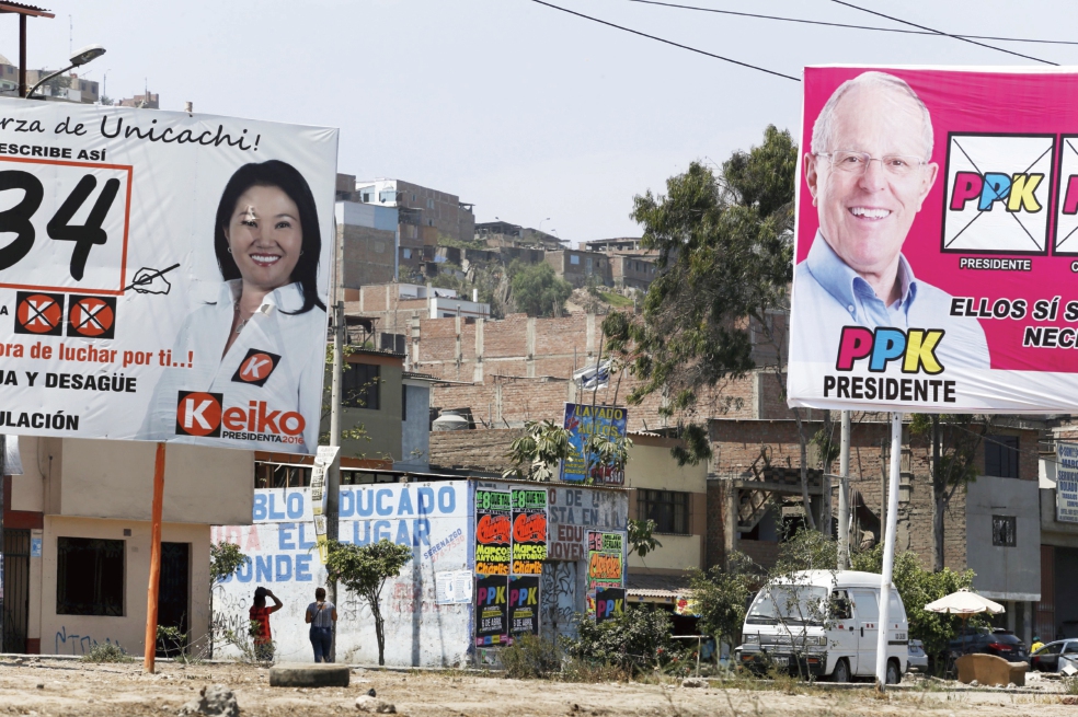 Perú: candidatos perseguidos por sus pasados