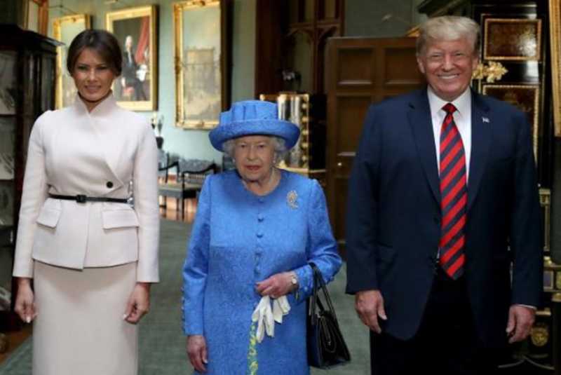 El mensaje oculto de la reina Isabel II para Trump
