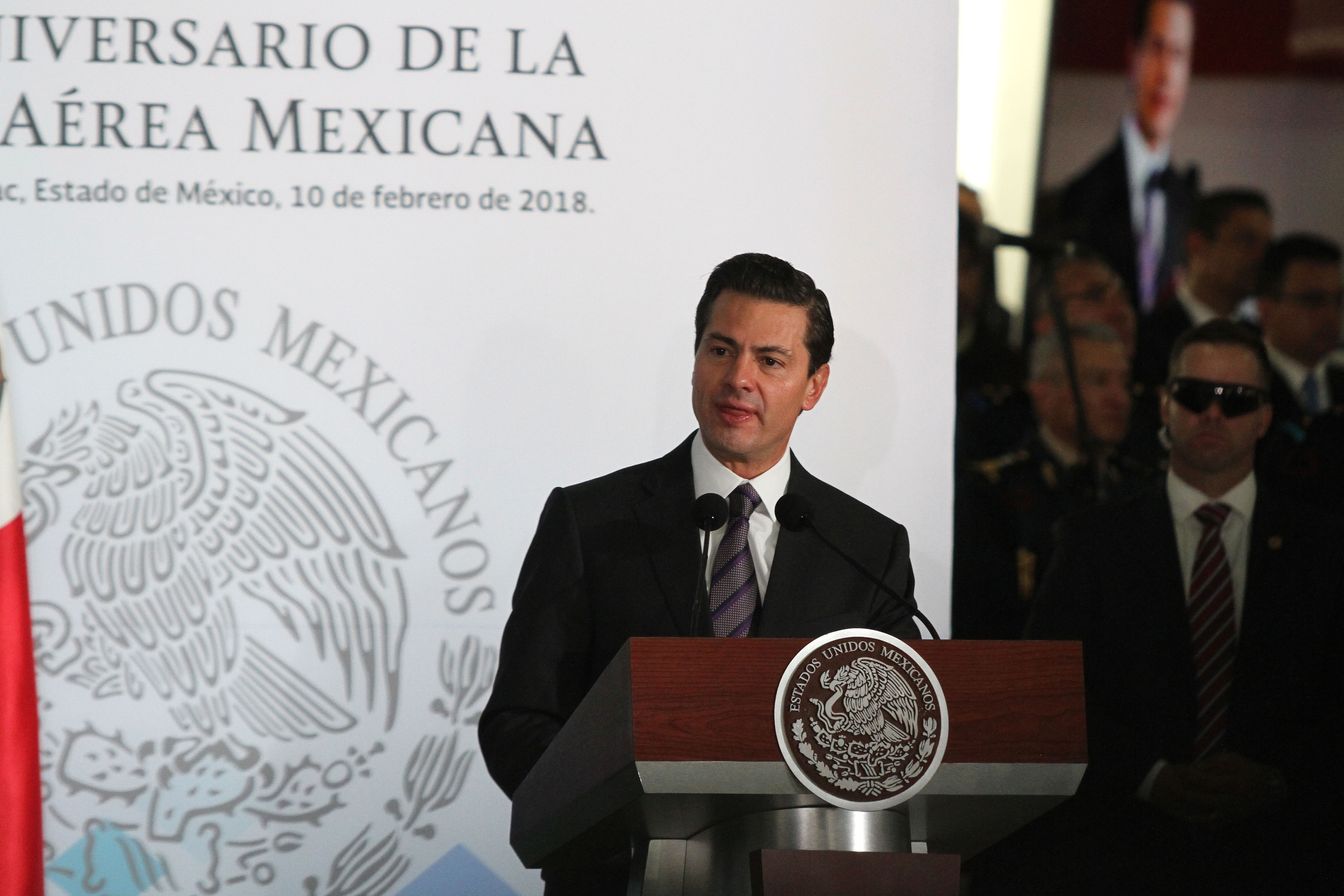 México tiene la mejor Fuerza Aérea de su historia: Peña Nieto