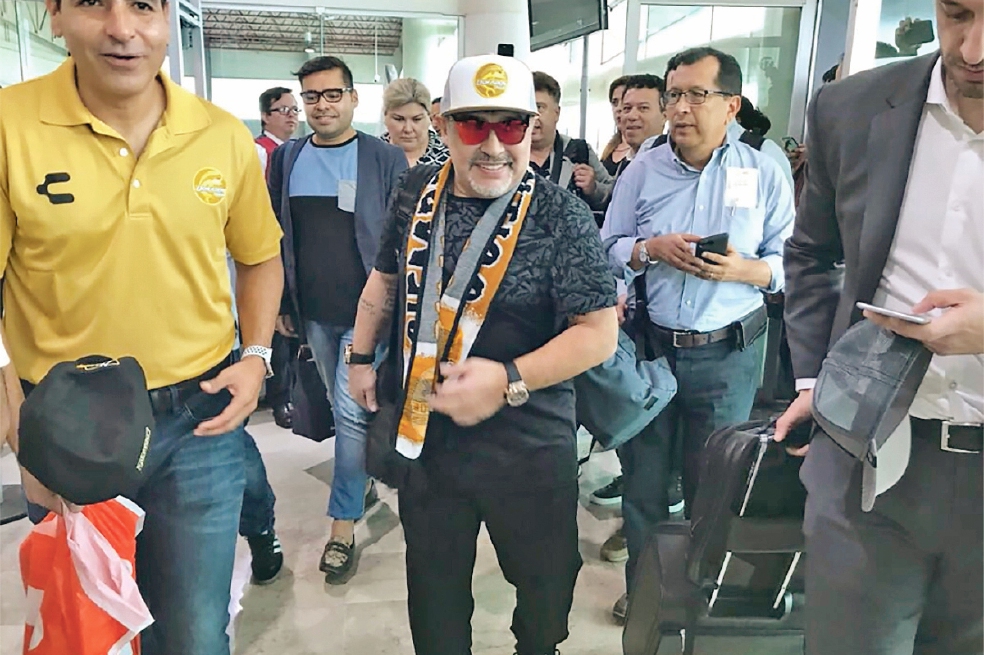 Maradona será presentado hoy con Dorados