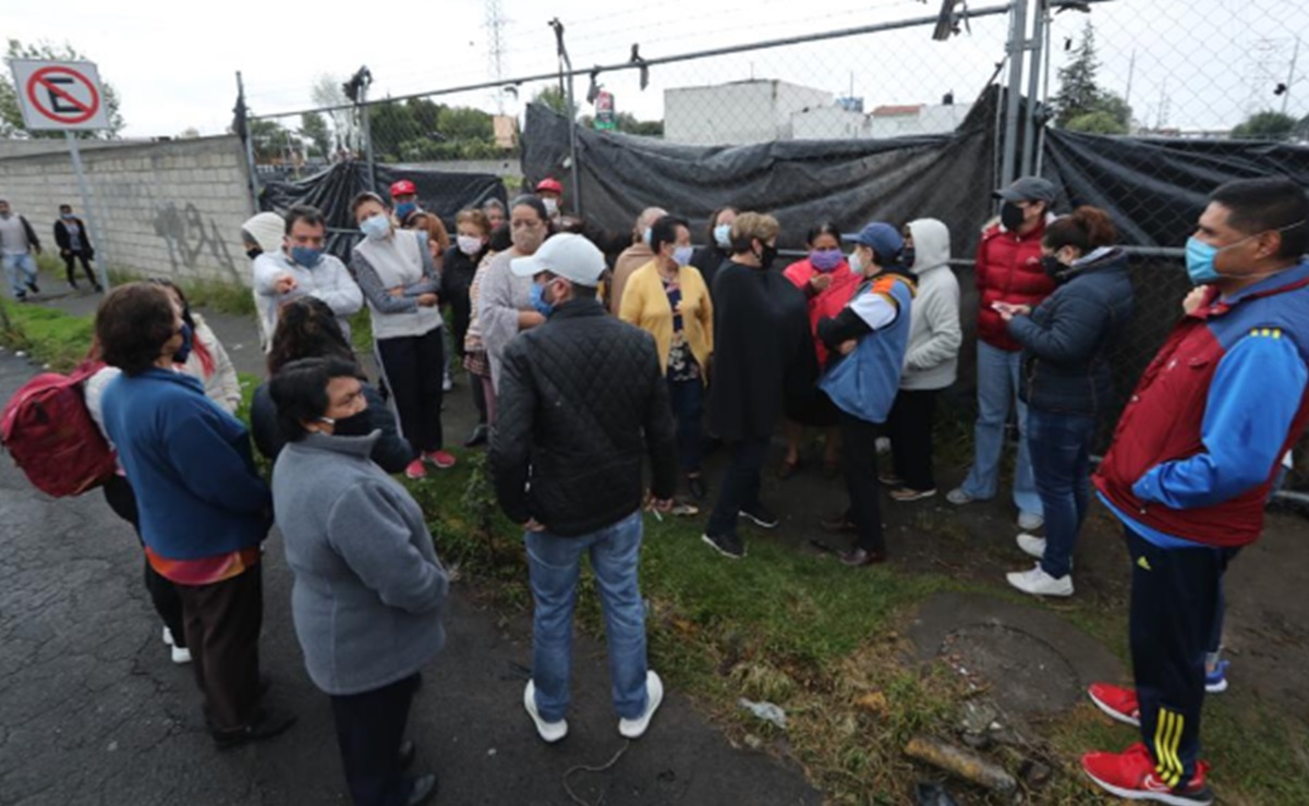 Habitantes rechazan subestación de gas LP cerca de escuela y zona habitacional en Toluca