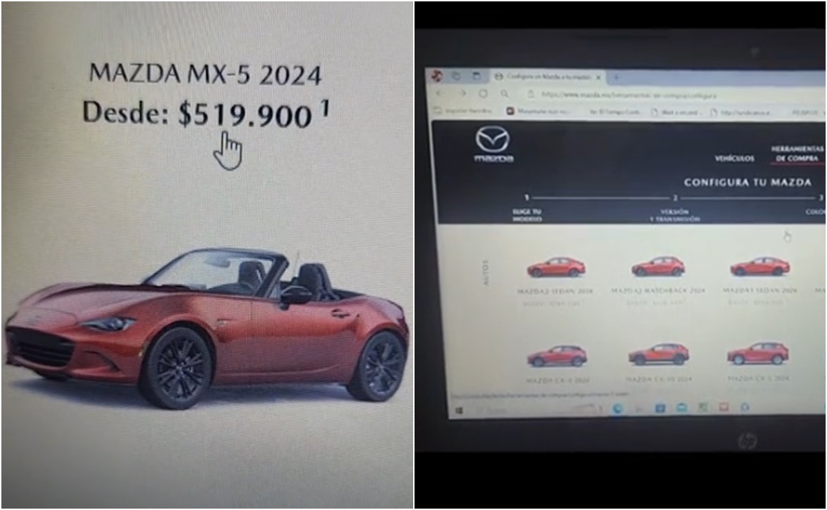 Joven intenta adquirir Mazda a 520 pesos y se viraliza en TikTok: "espero se me respete el precio"