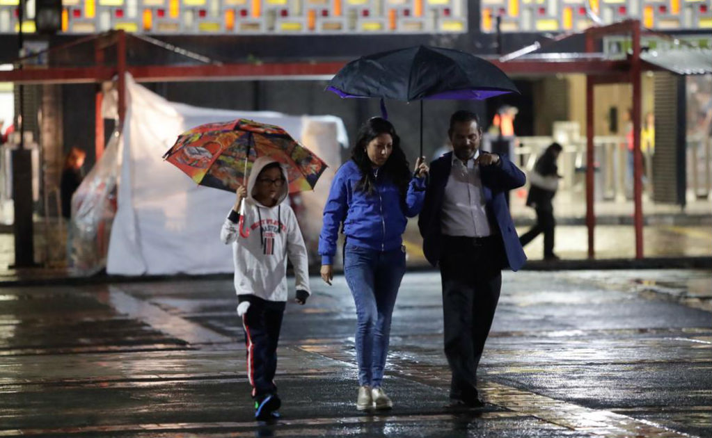Lluvias con chubascos registrará el Valle de México