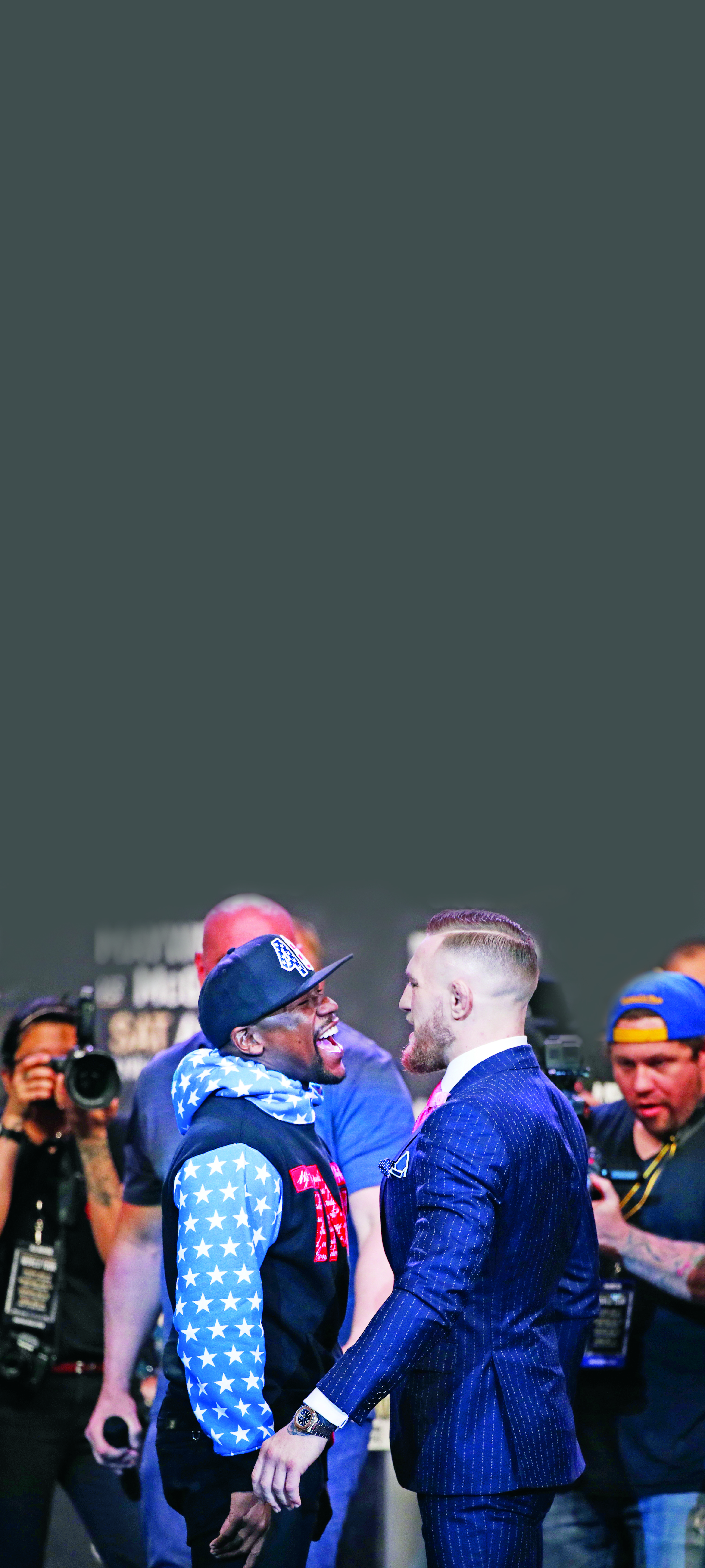 Floyd y Conor sacan lo ‘barrio’ 