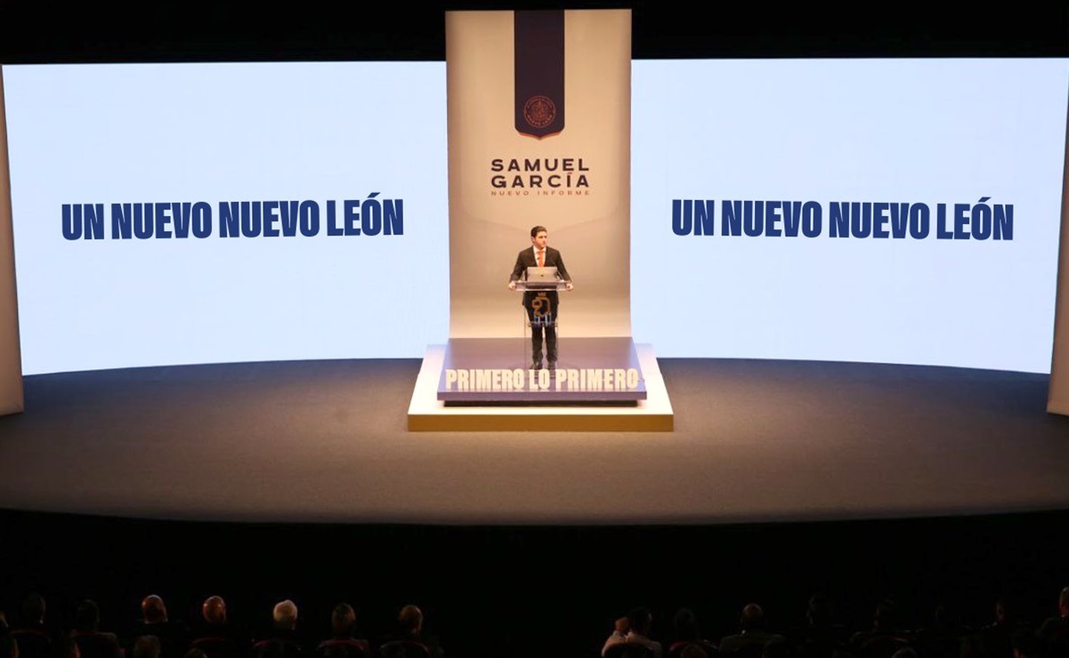 "Nuevo León merece un trato justo y equitativo": Samuel García en Primer Informe; propone nuevo pacto fiscal