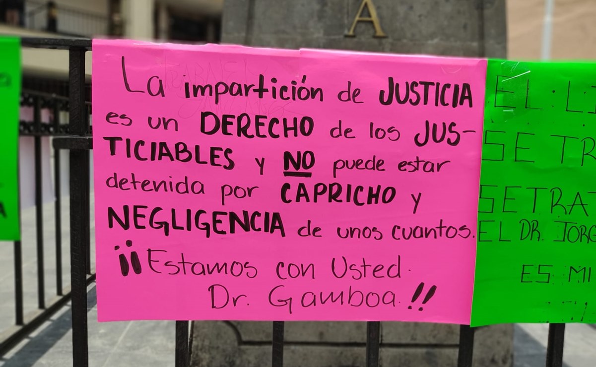 Fractura de magistrados en Poder Judicial de Morelos, provoca manifestaciones de trabajadores