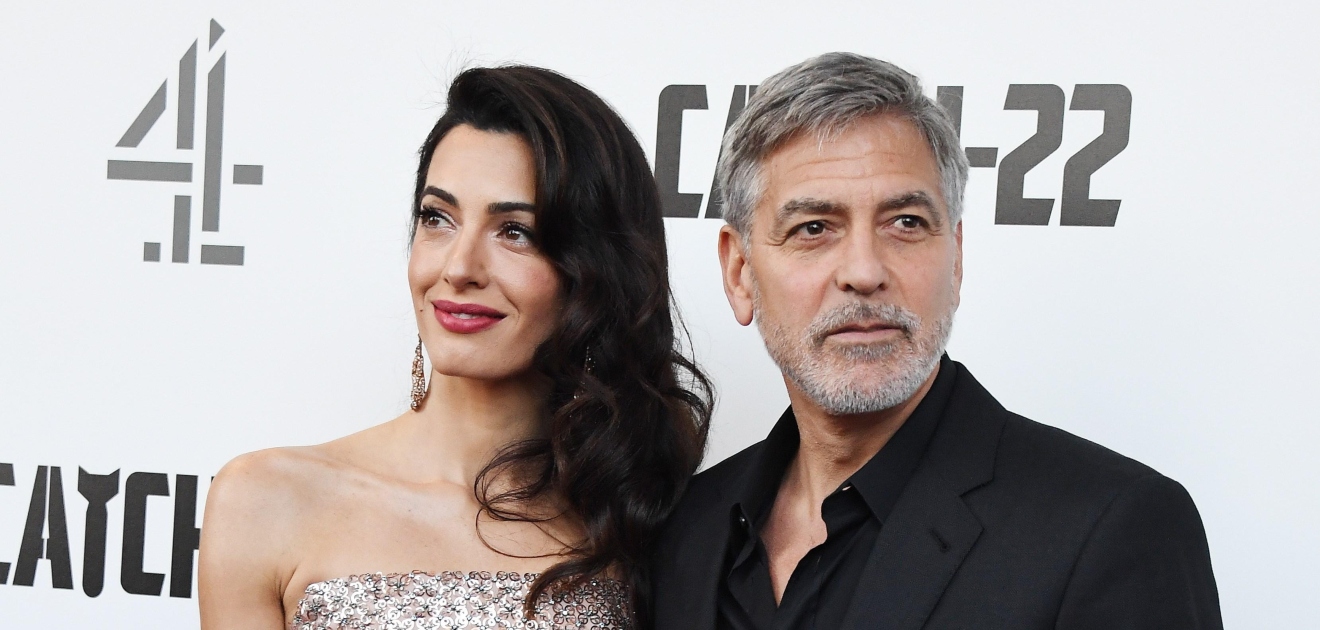 George Clooney gasta 2 millones de dólares al mes en seguridad para Amal Clooney y sus hijos