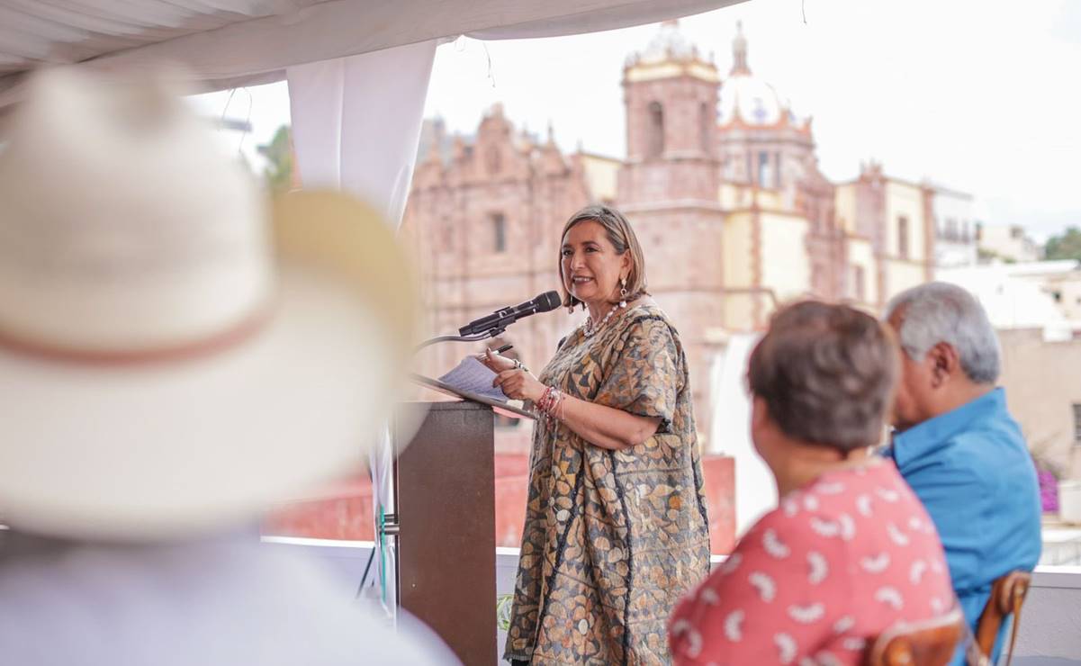 Xóchitl escucha a madres de desaparecidos y desplazados en Zacatecas