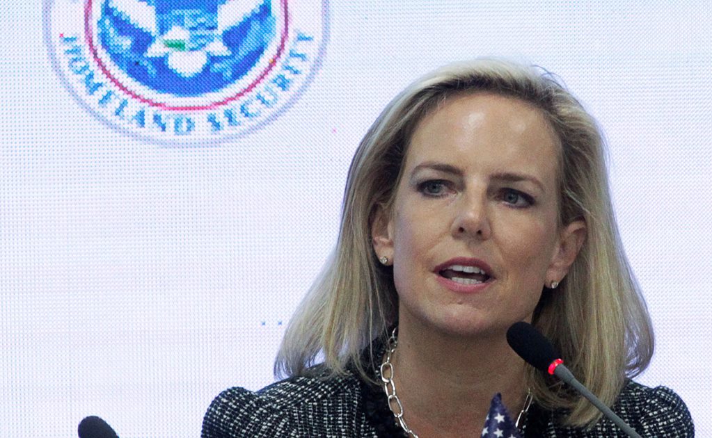 Nielsen, la encargada de separar familias migrantes que no conquistó a Trump