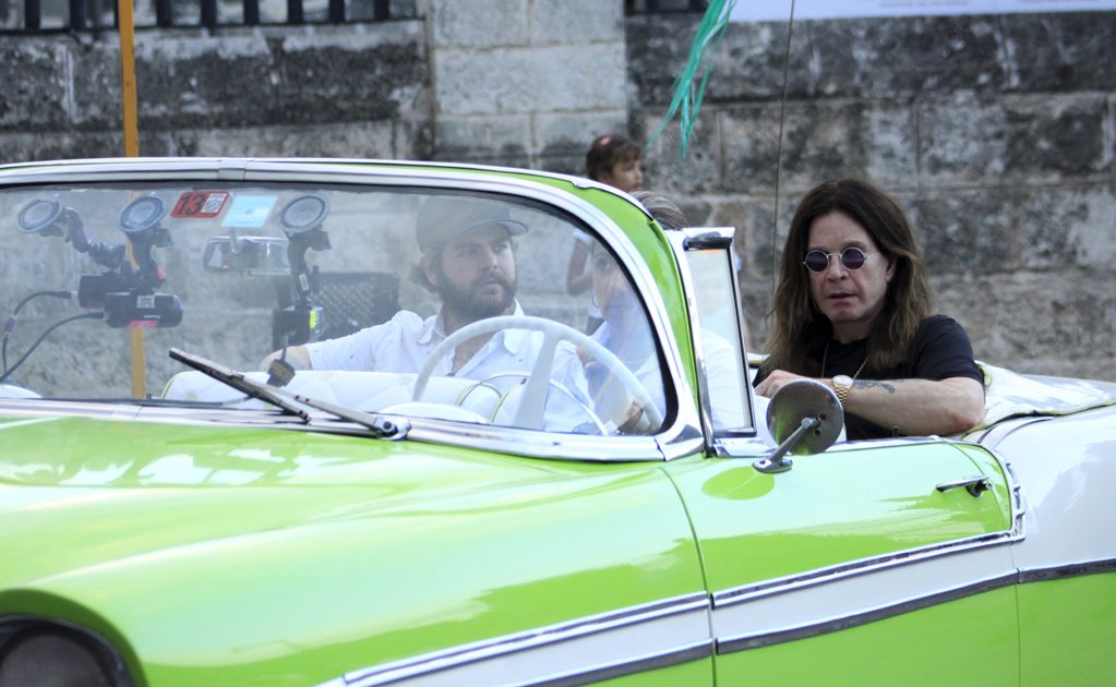 Ozzy Osbourne está en Cuba para rodar filme