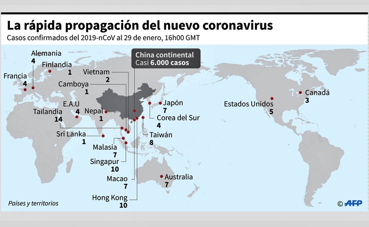 Coronavirus de Wuhan sigue extendiéndose; supera al SRAS en número de casos