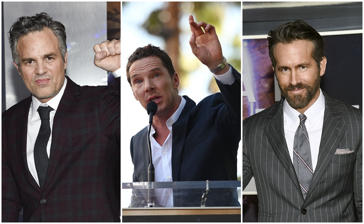 "Zelenski es un héroe": Mark Ruffalo, Benedict Cumberbatch y Ryan Reynolds apoyan a Ucrania
