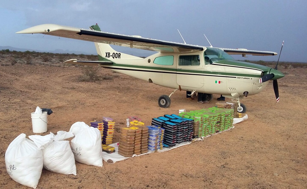 Indagan avioneta con droga asegurada en BC