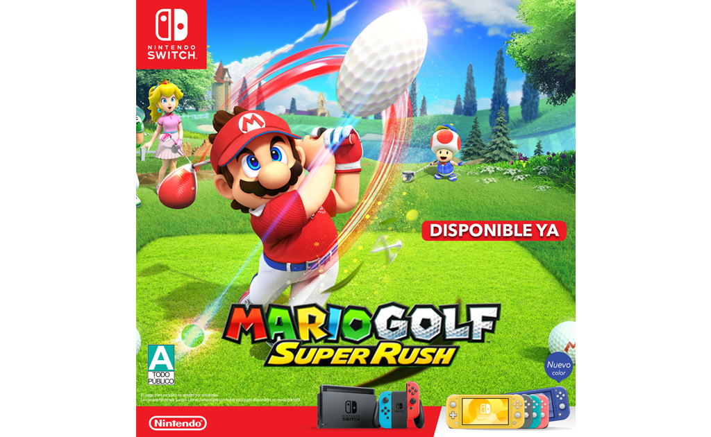 Todo lo que debes saber de Mario Golf Súper Rush
