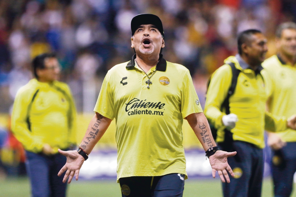 Dorados juega el primer partido sin Maradona
