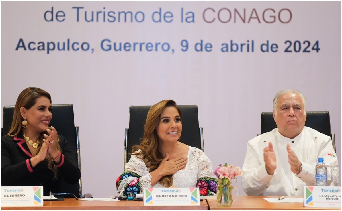 Mara Lezama asume la coordinación de la Comisión Ejecutiva de Turismo de la Conago en el Tianguis Turístico de Acapulco