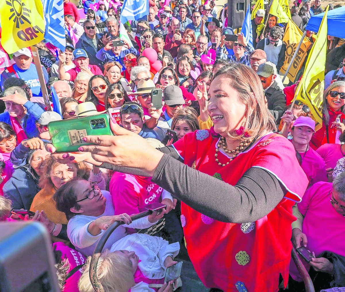 Xóchitl Gálvez: “Estoy lista para conversar con MC”