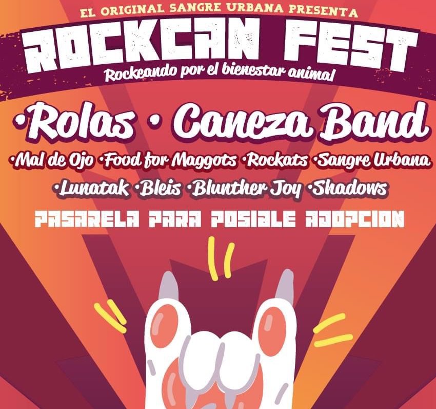 "Rockcan Fest" se presentará el próximo 18 de mayo en Tultepec, Edomex