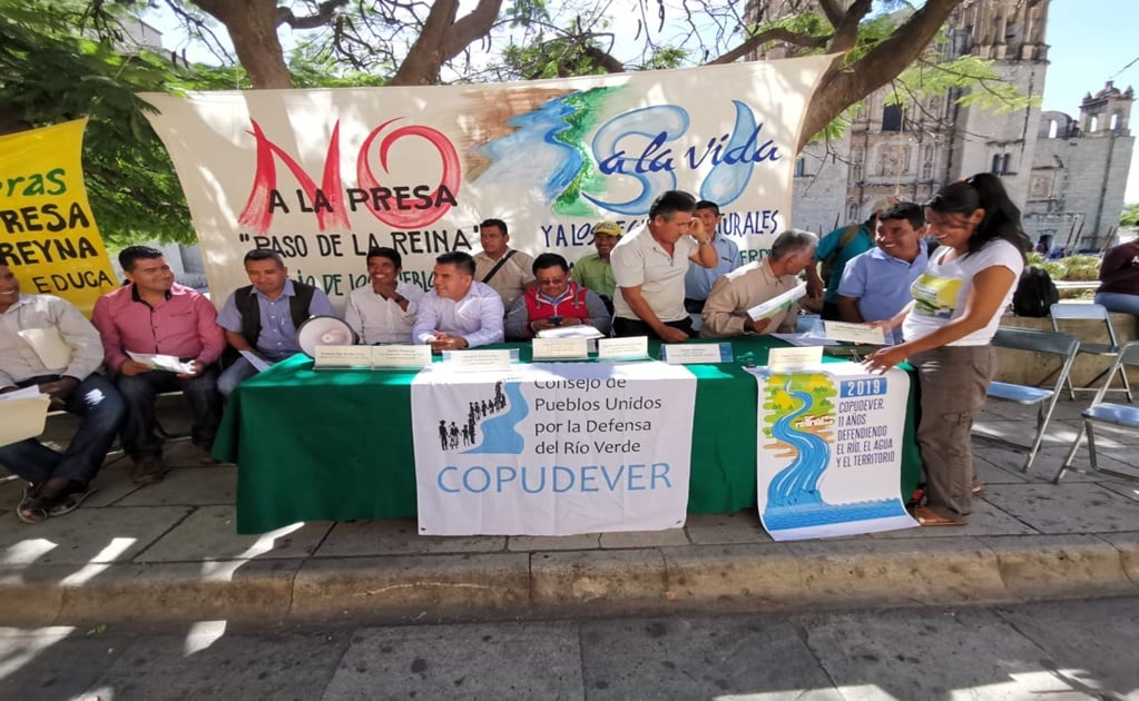 Pueblos Chatino y Mixteco se pronuncian contra nueva hidroeléctrica en Oaxaca 