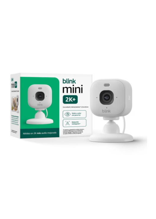 Cámara Blink Mini 2K+ vista frontal