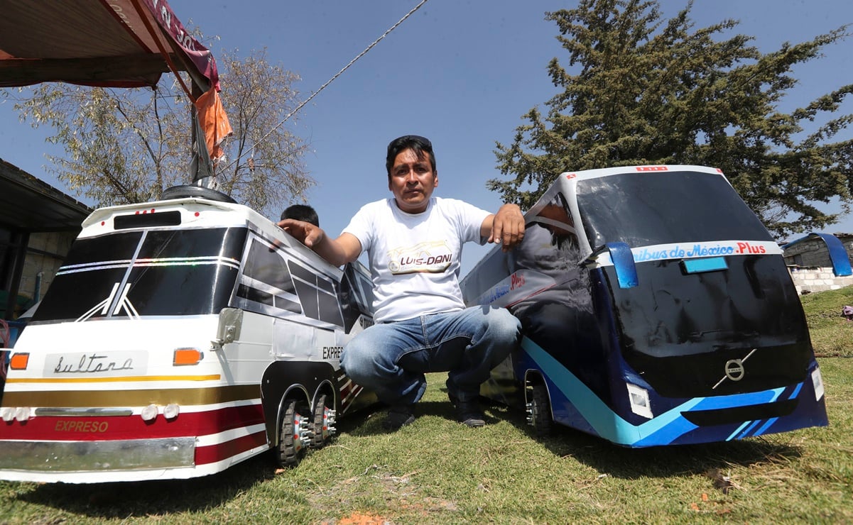 De taxista a constructor de autobuses a escala: padre de familia crea su propia empresa 