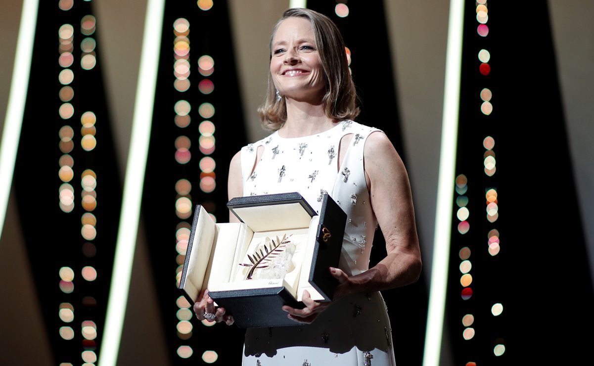 Jodie Foster recibe la Palma de Oro de honor del Festival de Cannes 
