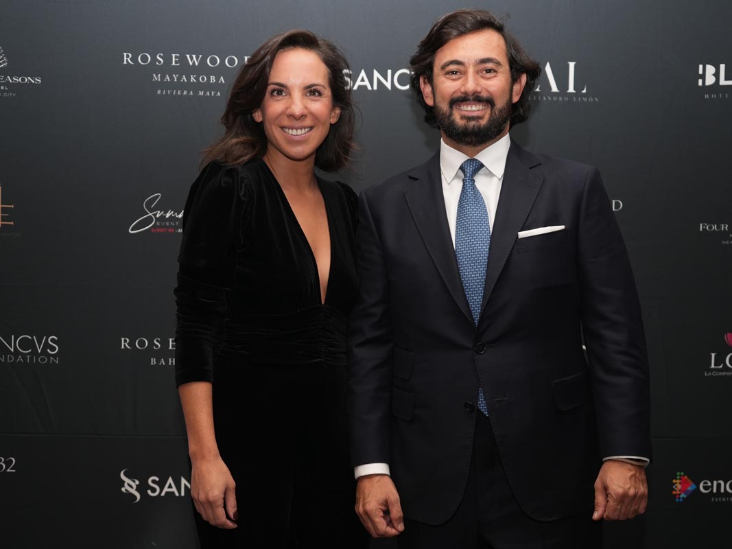 Borja Escalada apadrina a estudiantes en la gala de Fundación Sancvs