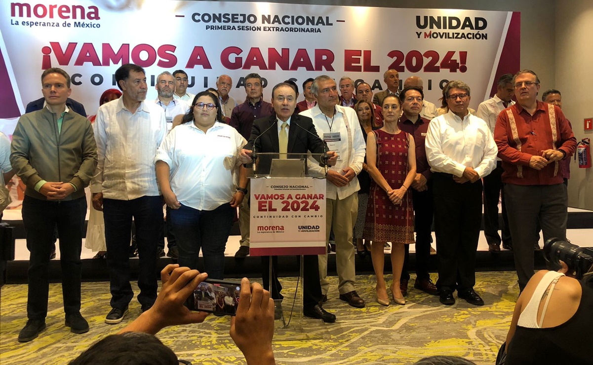 Corcholatas firman acuerdo por la unidad; establecen 5 encuestas para definir candidato rumbo a 2024