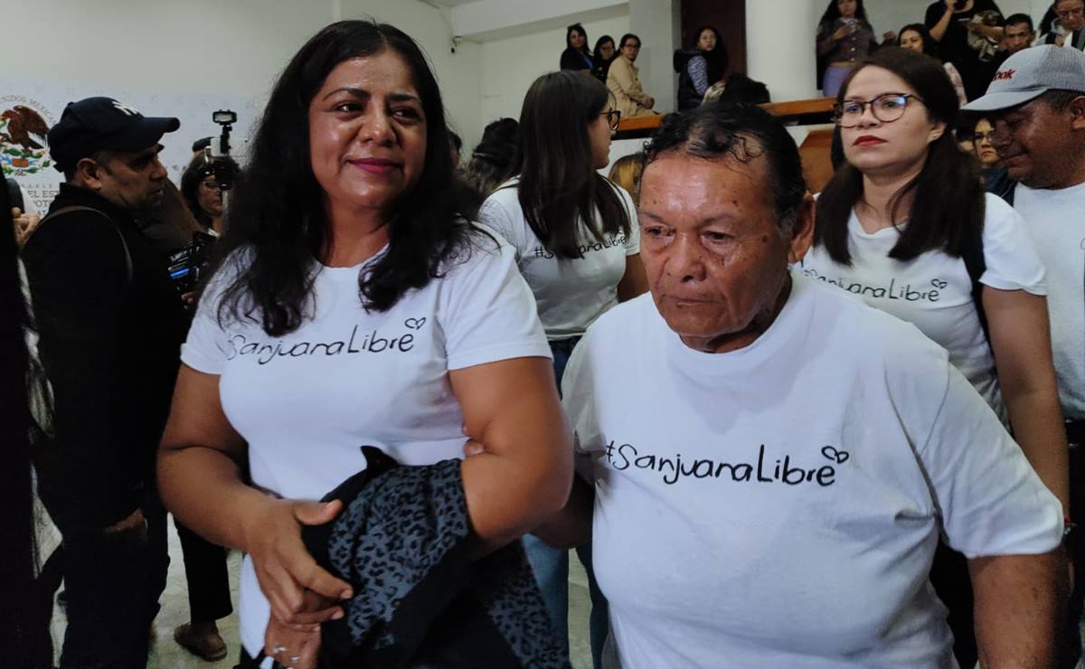 "Con ganas de abrazarla por siempre": con la voz entrecortada, la madre de Sanjuana celebra su liberación