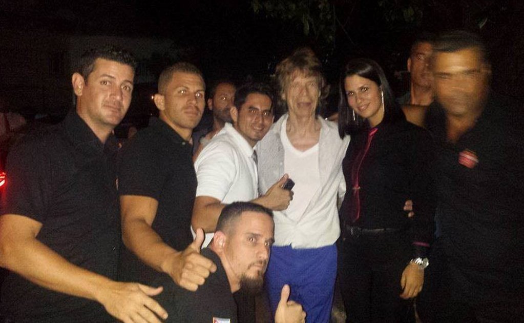 Mick Jagger, de visita en Cuba