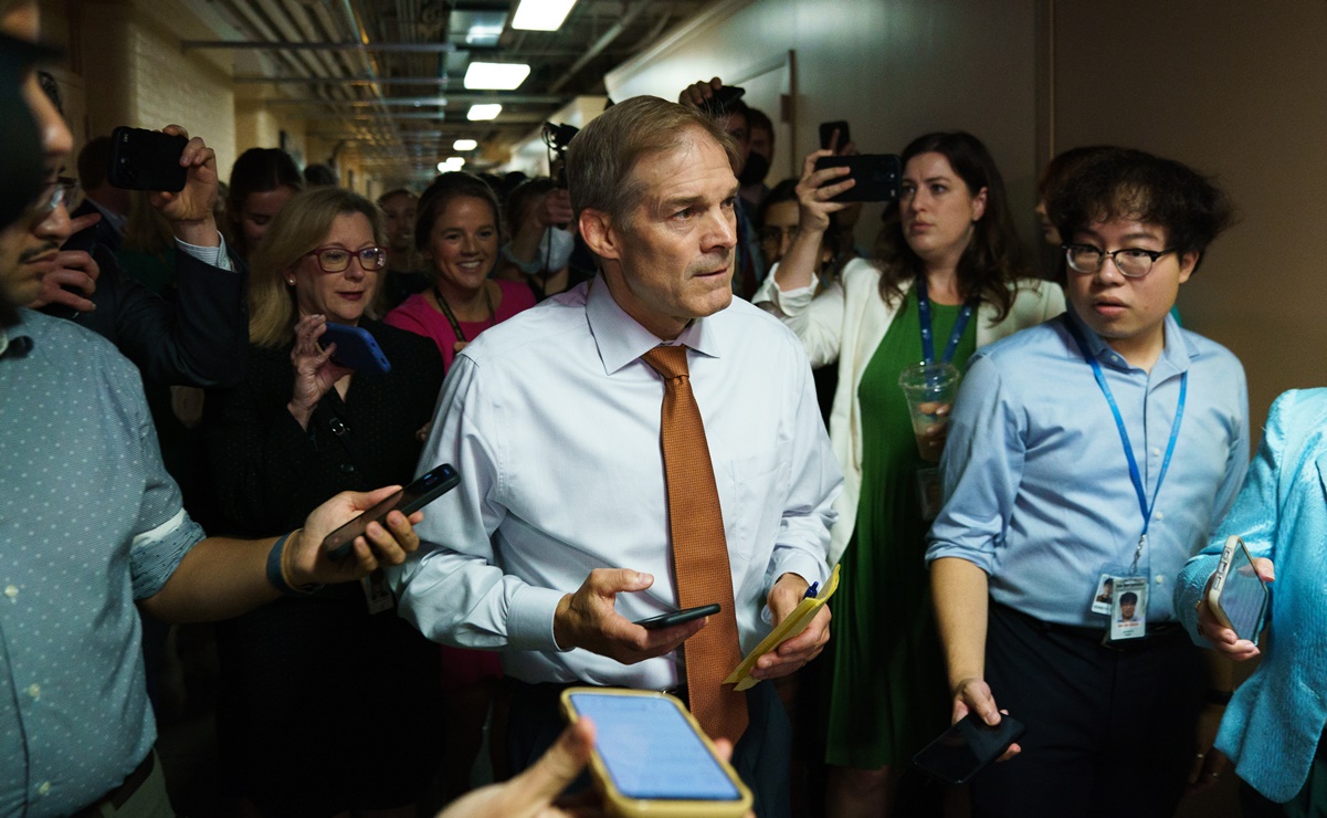 Jim Jordan deja de ser el candidato republicano para liderar la Cámara de Representantes de EU