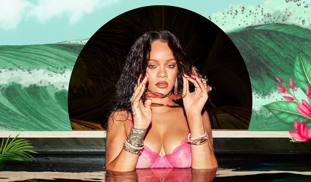 Rihanna sorprende sin maquillaje y presenta Fenty Skin