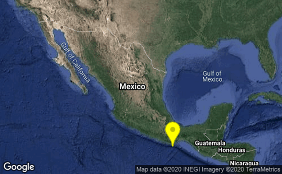 Se registra sismo de magnitud 4.5 en Oaxaca