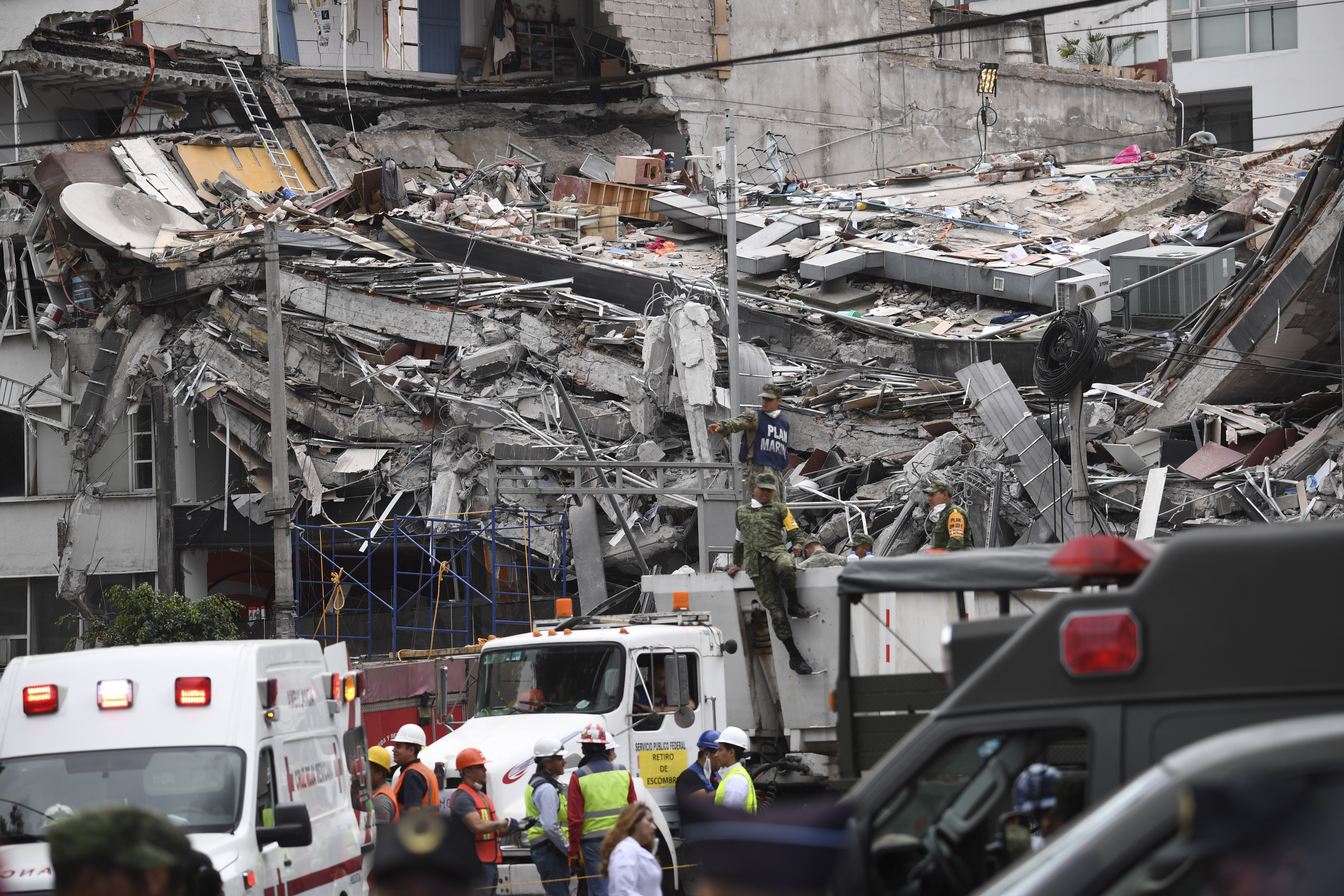 Entérate. Lista de heridos tras sismo en la CDMX