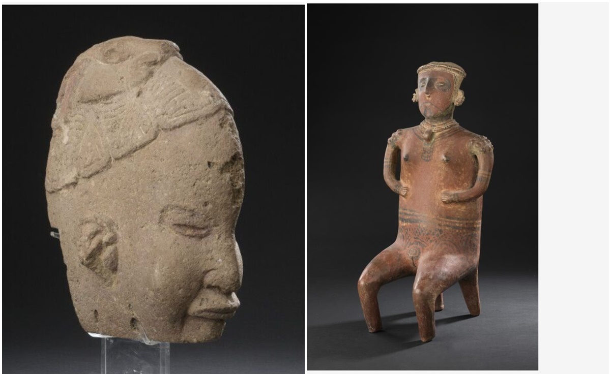 Anuncian una segunda subasta con piezas prehispánicas de México en Francia