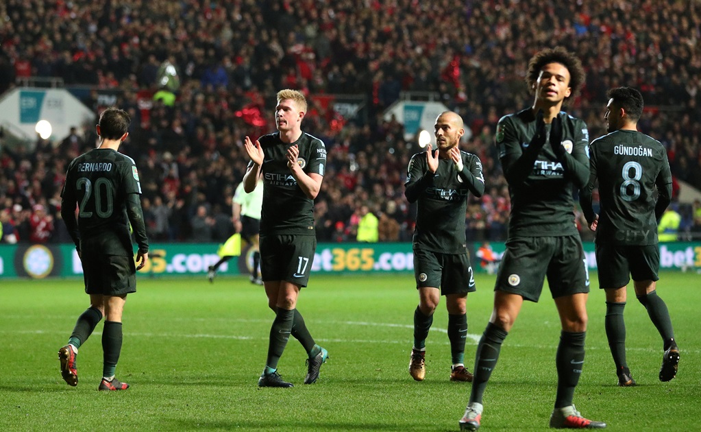 Manchester City avanza a la final de Copa Inglesa 