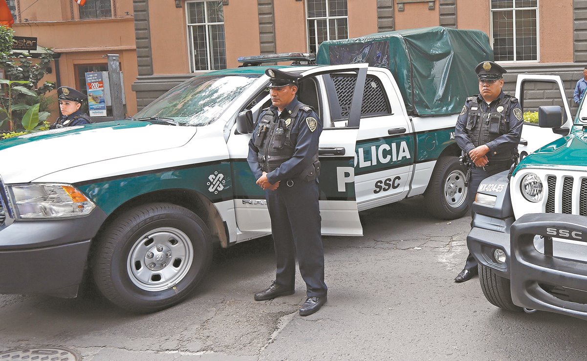 Despliegan 11 mil policías para vigilar las vacaciones navideñas en la CDMX