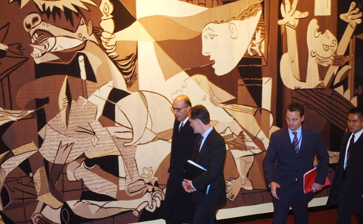Familia Rockefeller pide a la ONU devolver su tapiz "Guernica"