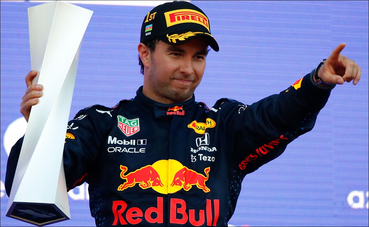 Checo Pérez sube al tercer lugar en el campeonato de la Fórmula 1
