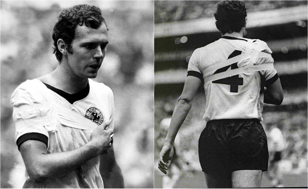 Franz Beckenbauer y la vez que jugó con el hombro dislocado en el Estadio Azteca | El Universal