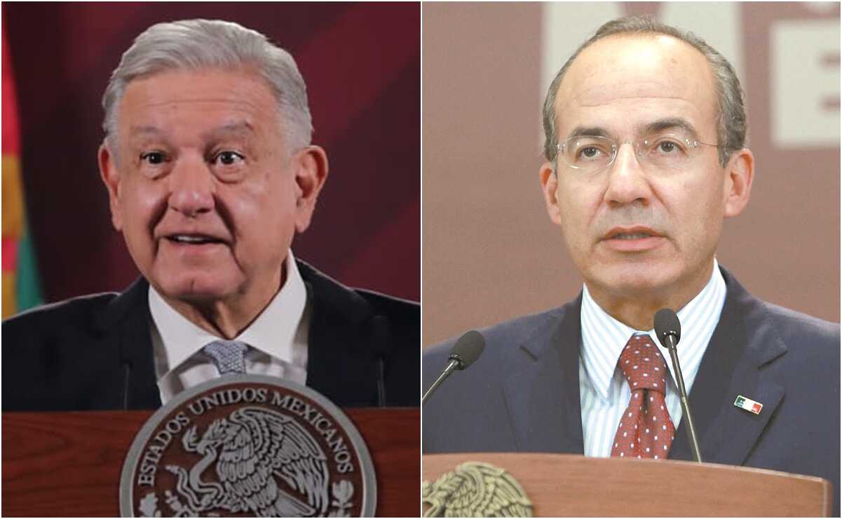 AMLO ofrece la mañanera a Felipe Calderón para que explique su relación con Genaro García Luna