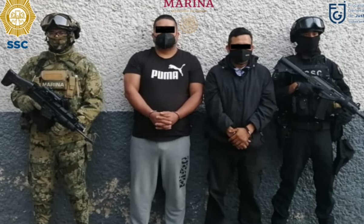 Caen cuatro personas con armas y drogas en Benito Juárez e Iztapalapa