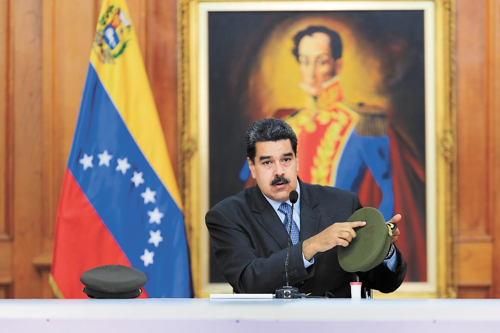 Maduro: autores de “atentado” se entrenaron con Colombia