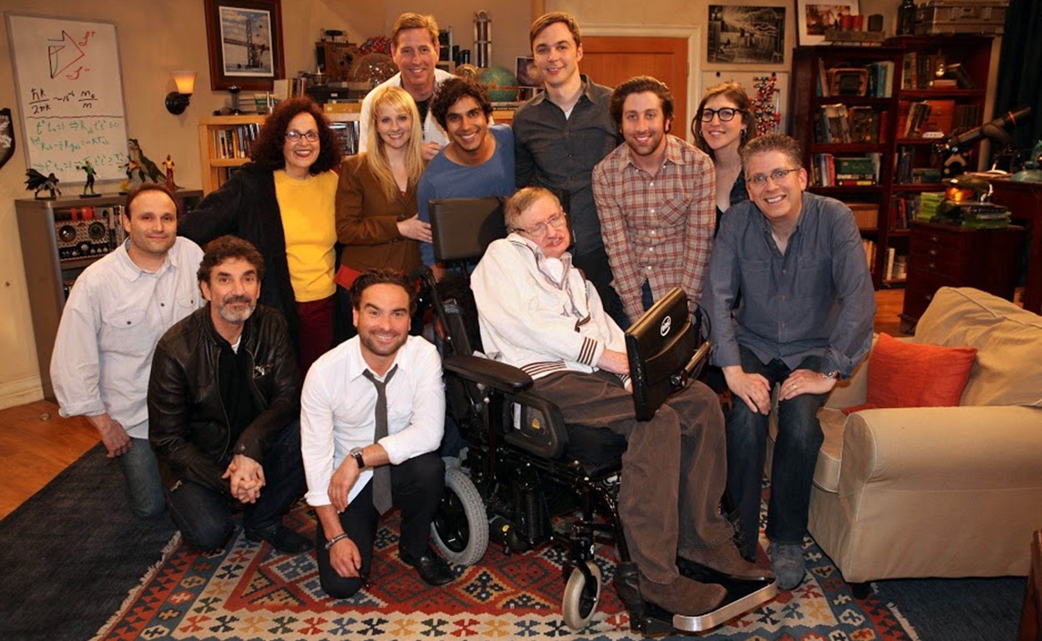 El día que Stephen Hawking salió en The Big Bang Theory