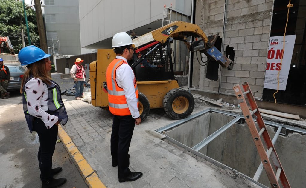 Autoridades de Miguel Hidalgo inician demolición de proyecto inmobiliario