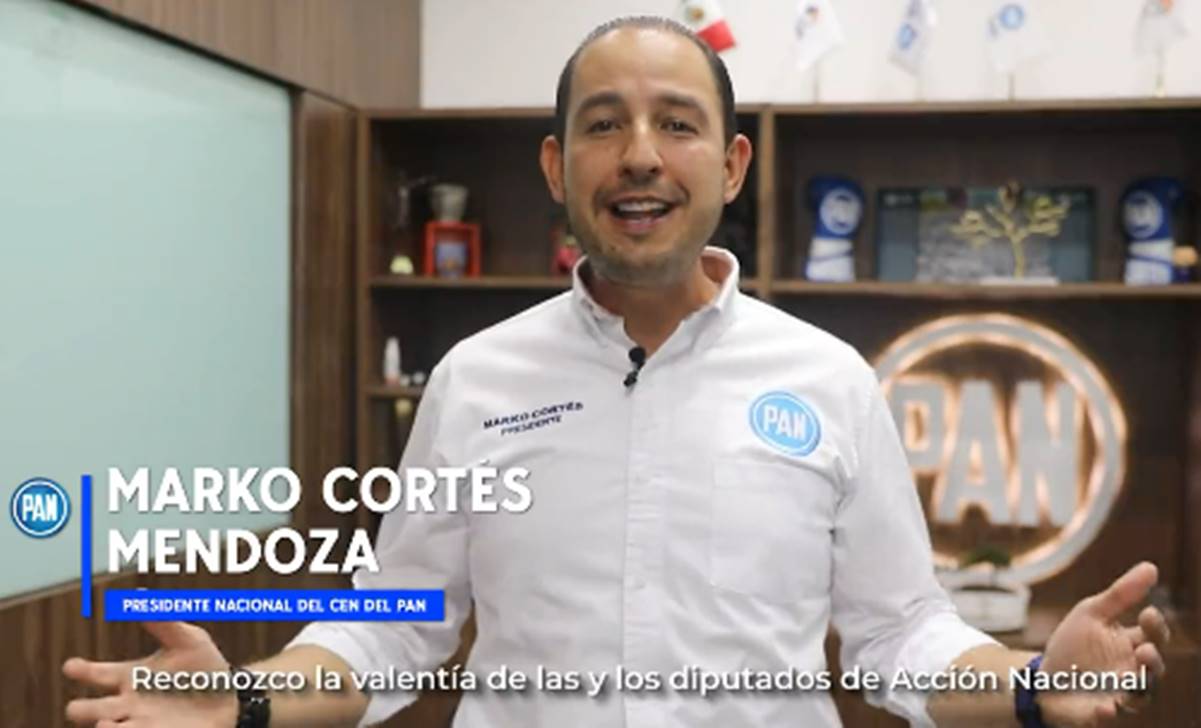 Marko Cortés agradece apoyo de ciudadanos ante ataques de Morena tras rechazo a reforma eléctrica