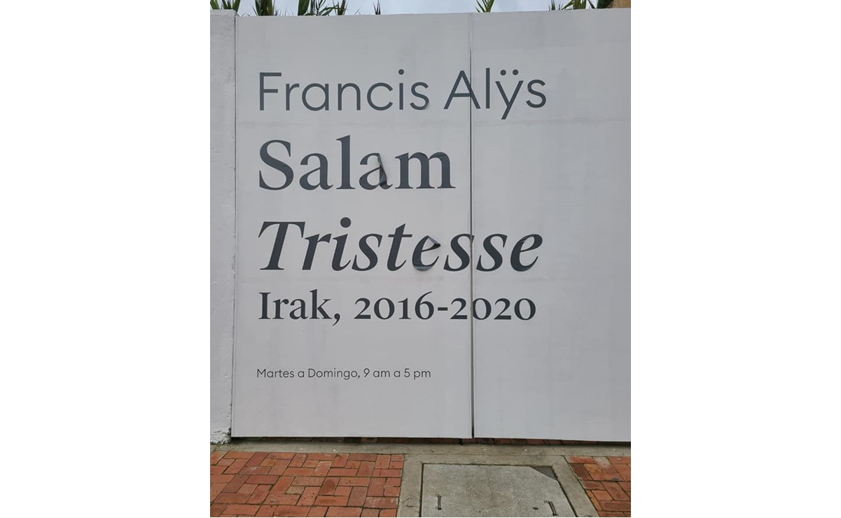Tras polémica, desmontan exposición de Francis Alÿs en Bogotá