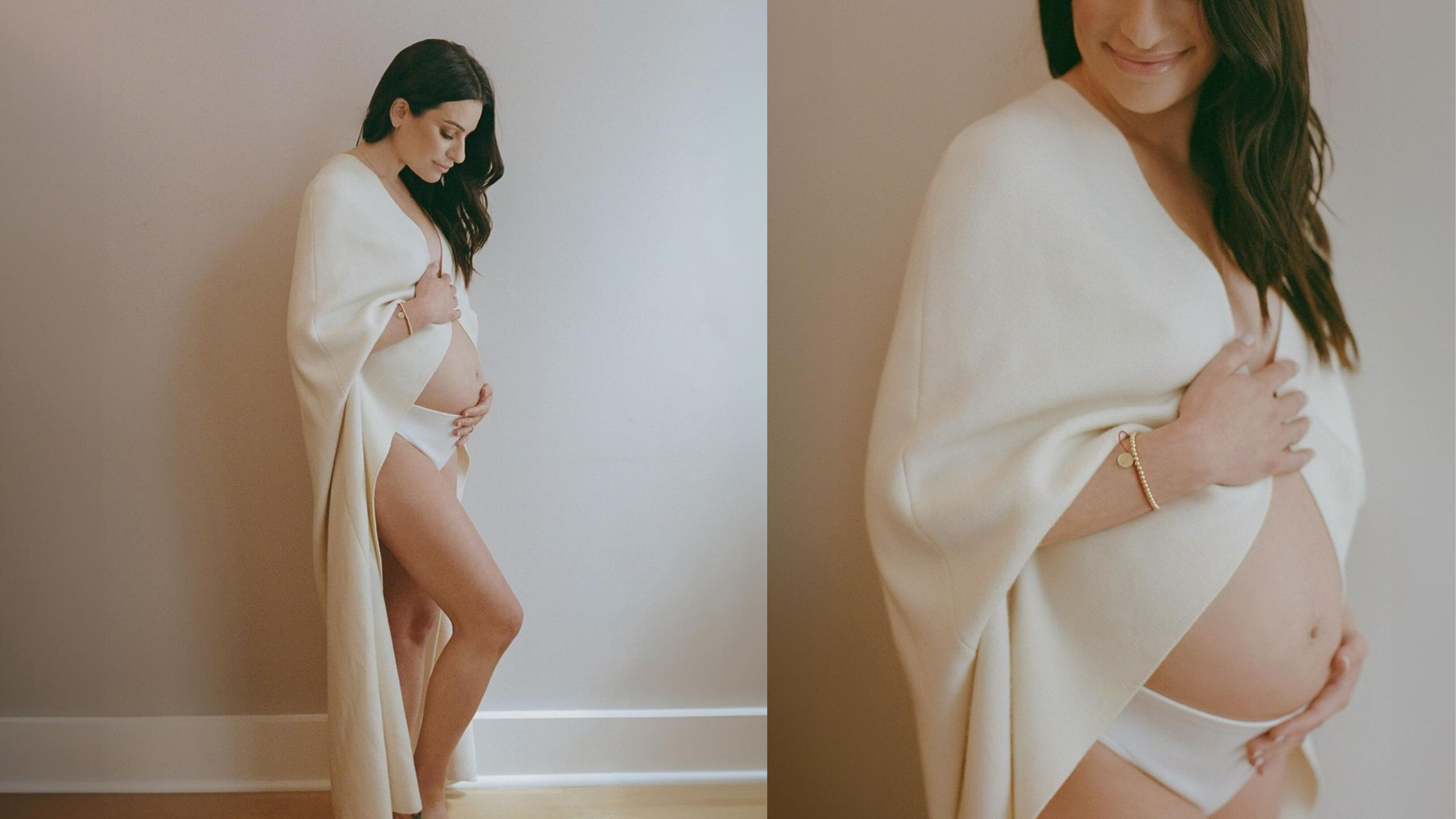Lea Michele presume baby bump con adorables fotos; espera a su segundo bebé
